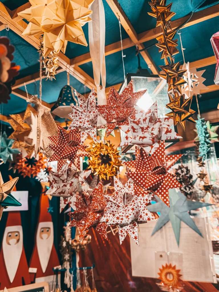 decorations at Christmas stalls Nuremberg Seeds of Travel