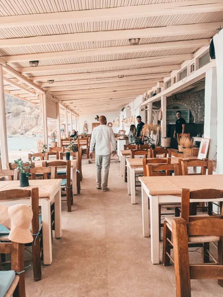 melina's tavern restaurant Santorini
