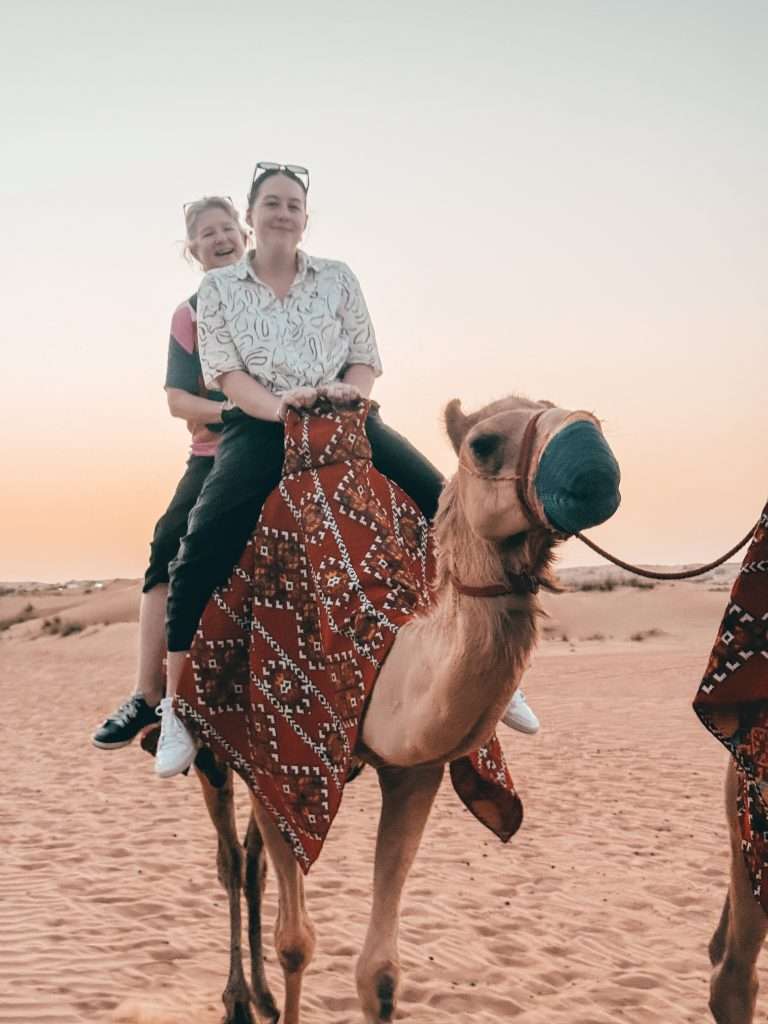 camel ride dubai