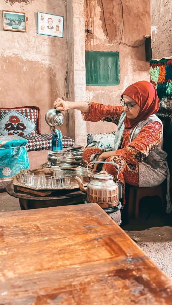 Mint Tea Home visit Morocco