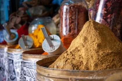 Marrakech, Morocco spices