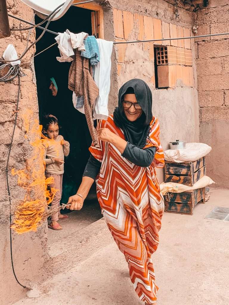 Berber Traditional Bread Making