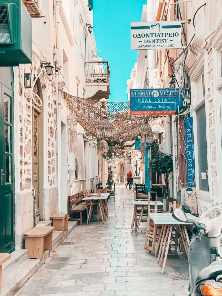 Street in Syros