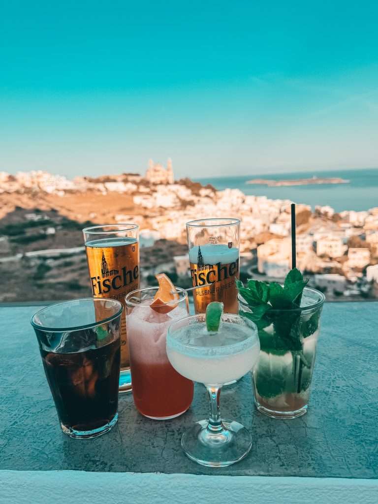 Margaritas and other drinks