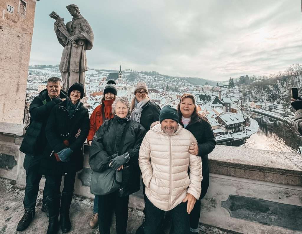 Cesky Krumlov Seeds of Travel Group Photo