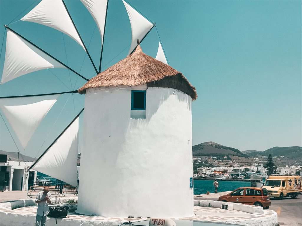Windmill Island of Paros