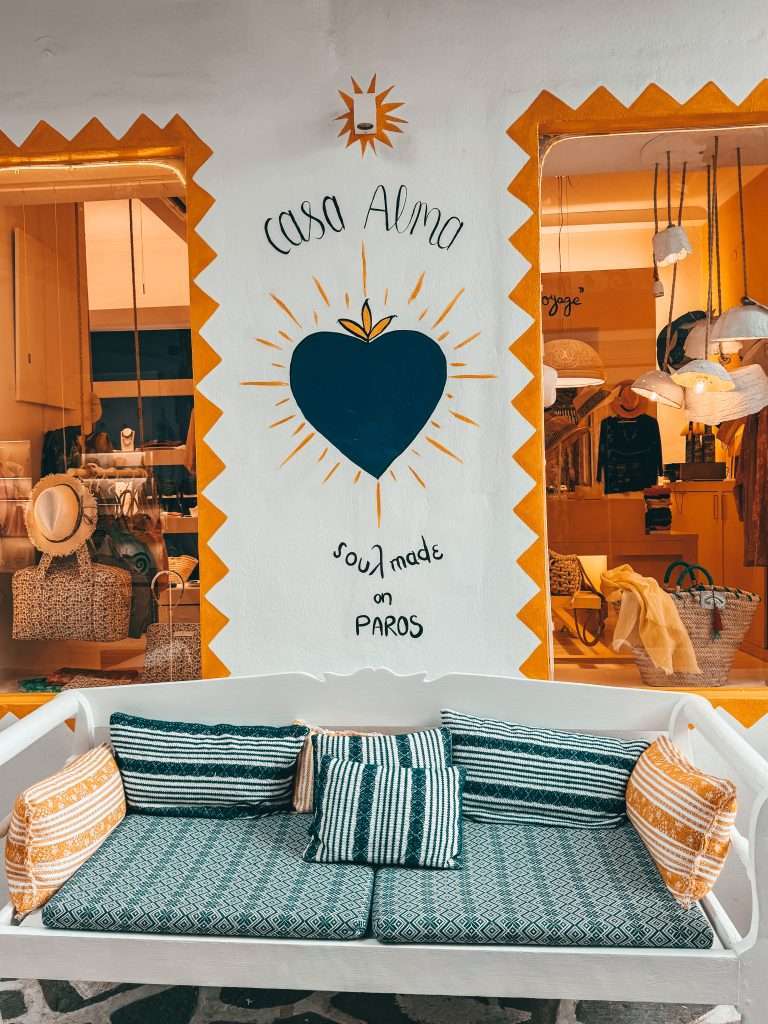 Shops in Parikia Paros