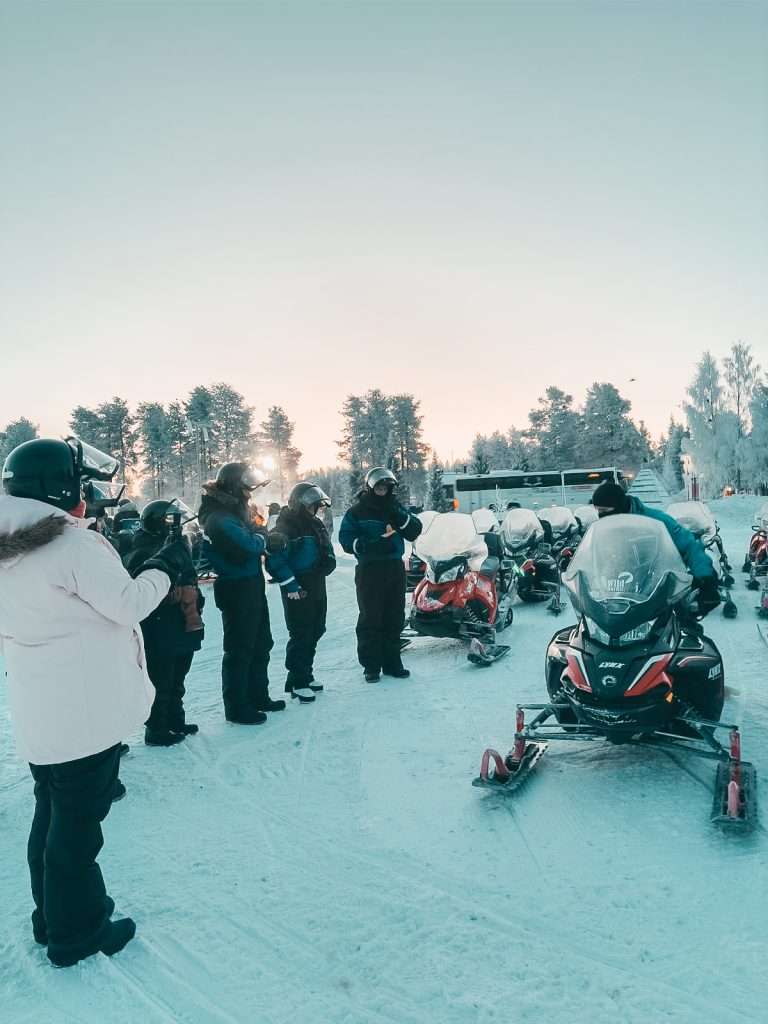 Winter Snowmobiling