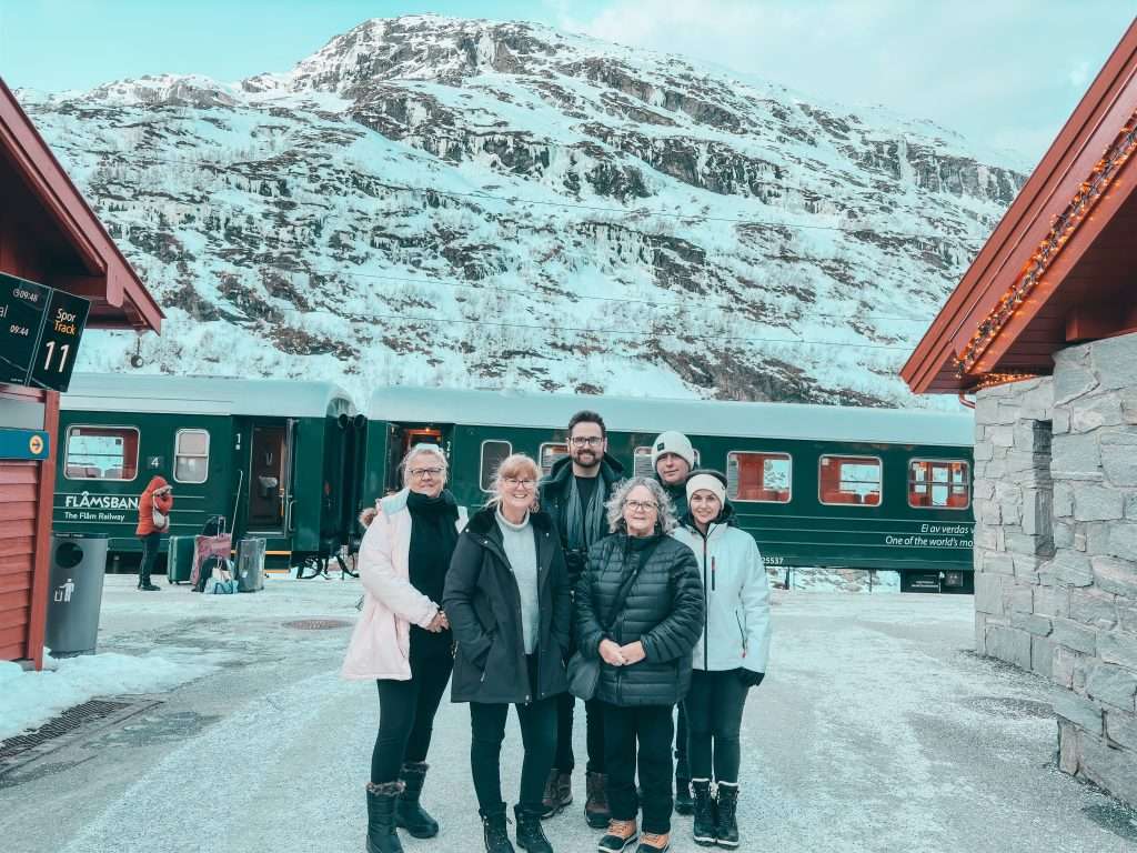 Winter Group Flam Railway