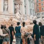 Seeds of Travel Group at Trevi Fountain, Rome
