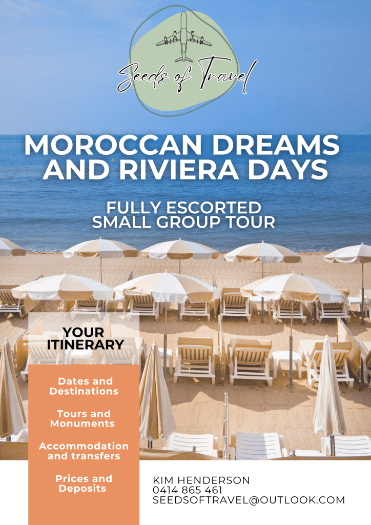 Moroco and French Riviera Itinerary